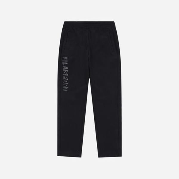 Pantalón Jogger Fila Niños Negras - Aurora Warm Up Fleece - España 150642YFZ